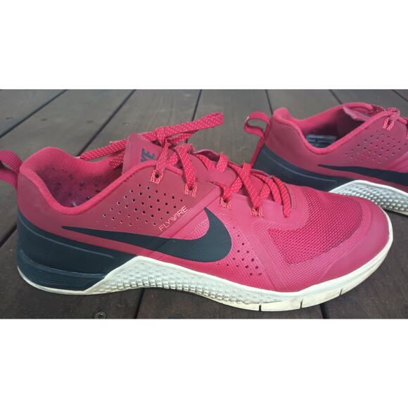 NIKE METCON 1 FLYWIRE CROSS TRAINING SHOE 704688 616 MENS 11.5 RED - Picture 11 of 15